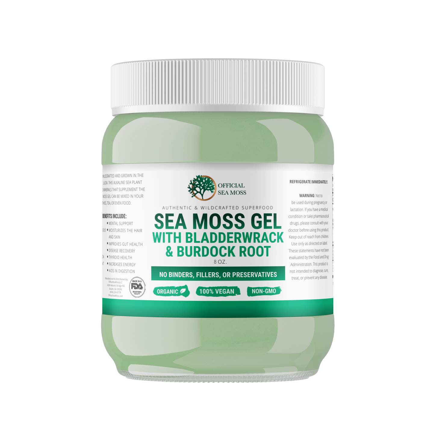 Dr. Sebi's "Inspired" Sea Moss Gel