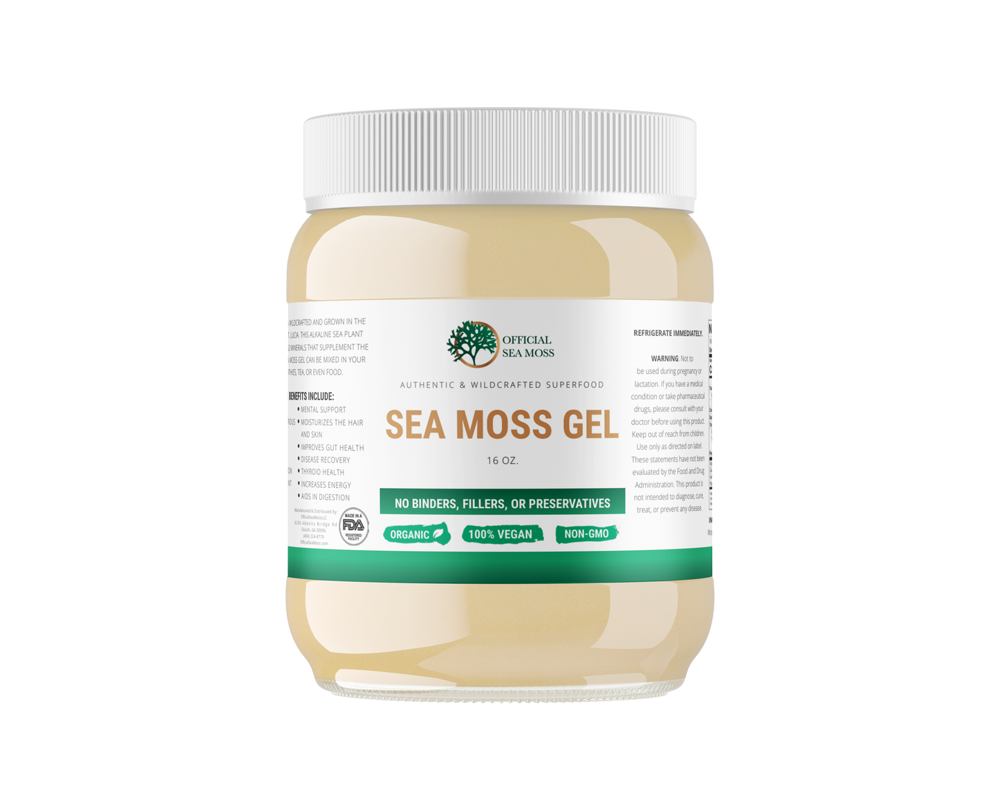 Dr. Sebi's "Inspired" Sea Moss Gel